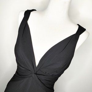 BCBG Black Knotted Dress